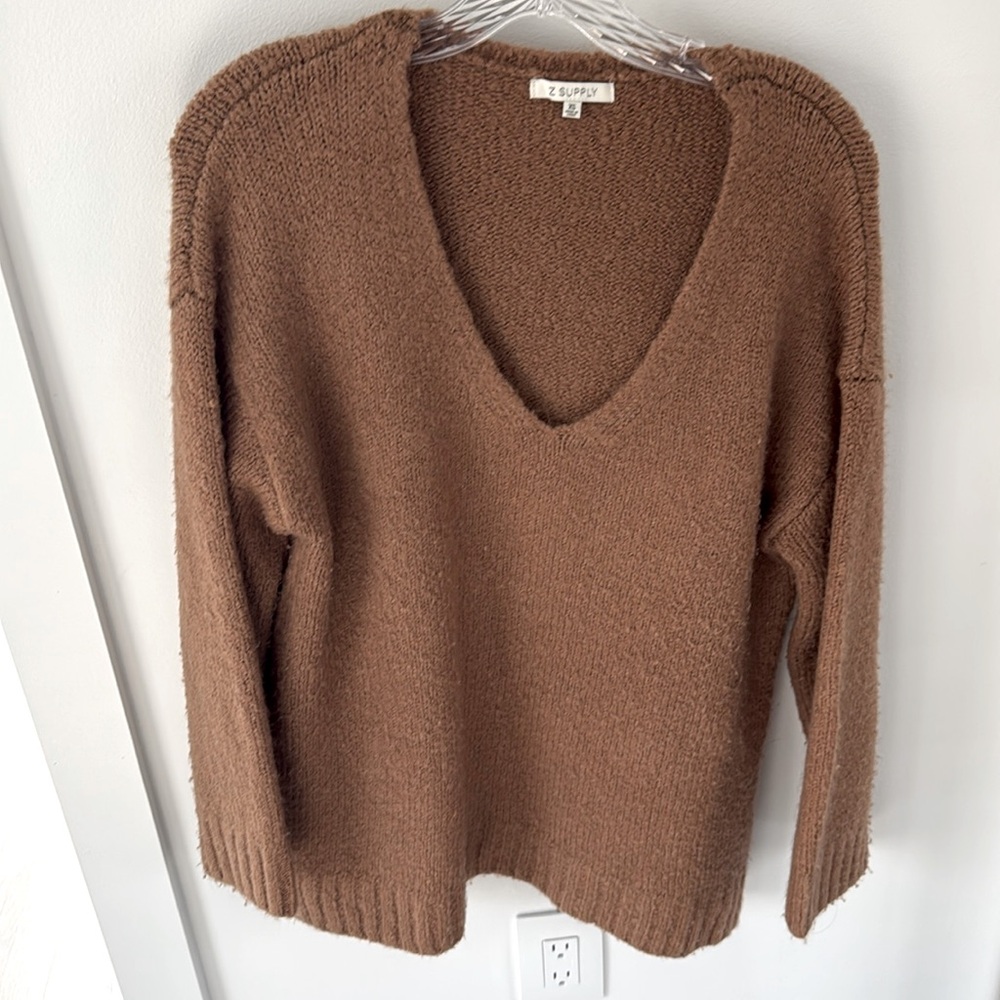 Z Supply cozy weekender v neck sweater